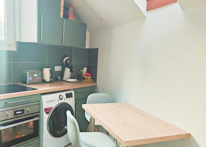 Le Duplex De - - Gare - Commerces - Marche アパート トルヴィル＝シュル＝メール